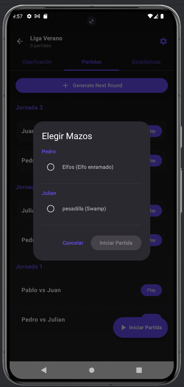 Paper Duels Mazo Seleccionado